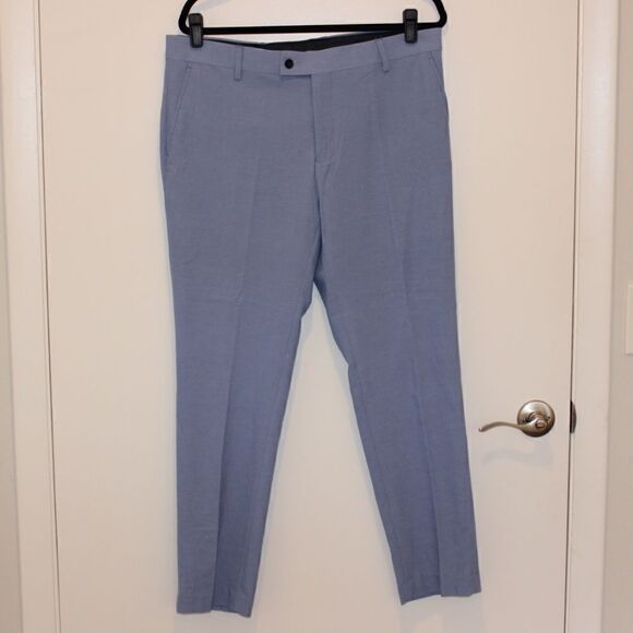 The Savile Row Blue Brixton Pants Men Size 36 - Picture 2 of 12